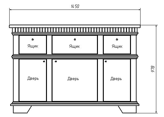 Комод из фанеры своими руками чертежи и схемы